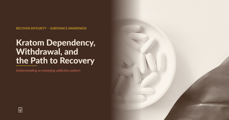 Kratom dependency withdrawal and the path to recovery